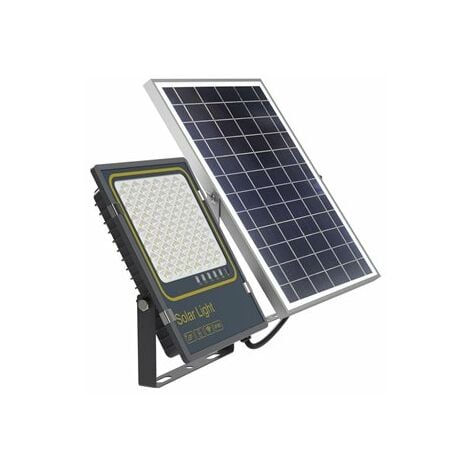 Proiettore LED Solare ECO Professional 200W IP66 Con Sensore  Crepuscolare/Movimento Con Telecomando • Iluminashop Italia