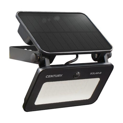 PROIETTORE LED SOLARE SOLARB 1S CENTURY  VOLT 3,7 AH 7,2 W 8 RGB LN 800 IP65 + 1 SENSORE