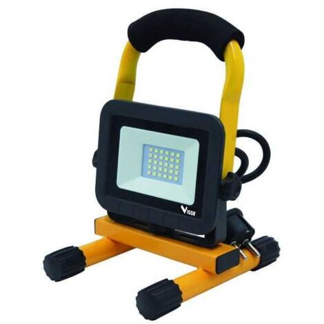 Proiettore Led Vigor Worky-20 Supporto Cavo+Spina 20W-1500Lm