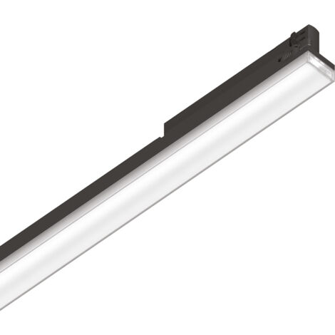 Proiettore Lineare Display Metallo Nero Led 21W 3000K Luce Calda