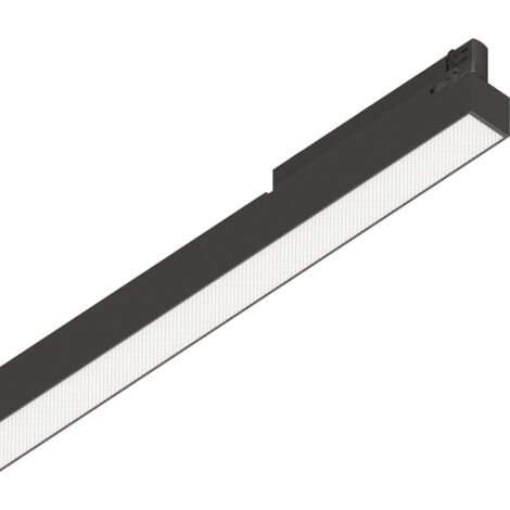 Proiettore Lineare Display Metallo Nero Led 27W 3000K Luce Calda