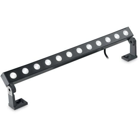 Proiettore Lineare Thor Alluminio Antracite 1 Luce 18W 3000K Luce Calda