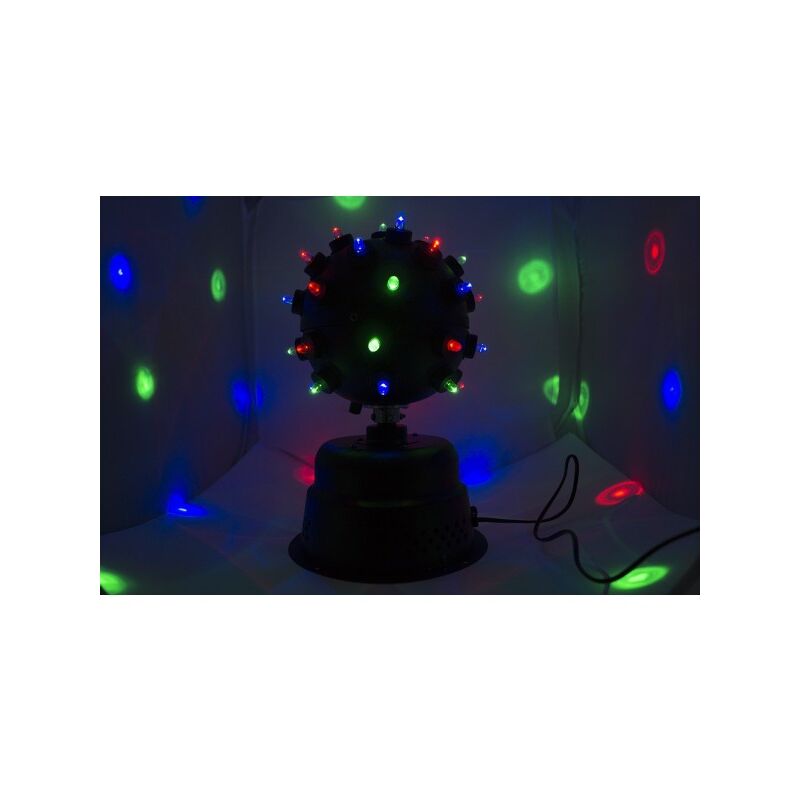 Image of Trade Shop - Proiettore Luci Ed Effetti Led Discoteca Dj Rgb a Sfera Multicolore Rotante 220v