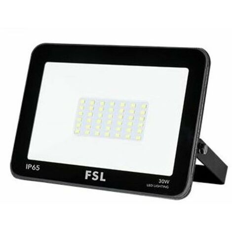 Proiettore Per Esterni Nero 30W - Ip65 120 4000K (Flfe30W4K)