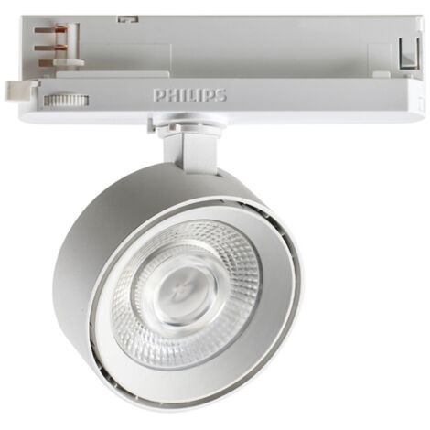 Proiettore Pov Metallo Bianco Led 22W 3000K Luce Calda