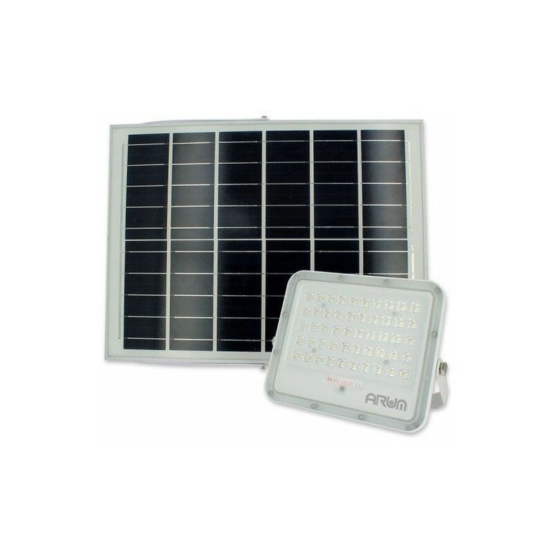 Image of Proiettore solare led mendoza 50W Eq 200W con pannello solare e telecomando