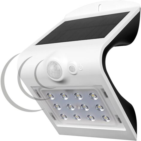 PROIETTORE SOLARE LED 1,5W 4000K IP65 PIR.