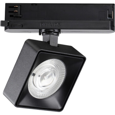 Proiettore Square Pov Metallo Nero 1 Luce 22W 3000K Luce Calda