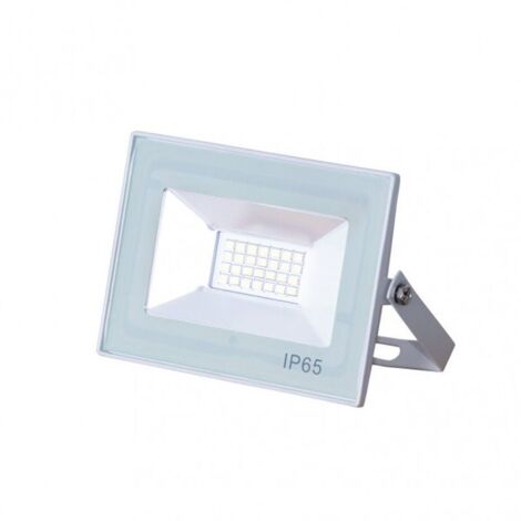 proiettore tarin ip65 1x10w led 500lm 6500k 120°l.11xw.2,2xh.7,5cm white