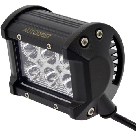 Proiettore veicolo LED 18w 1260 lumen da fissare