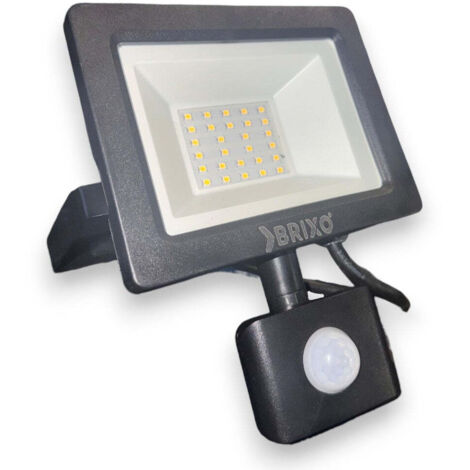 PROIETTORI LED SMD BRIXO LUX CON SENSORE 20W - 1600 LUMEN