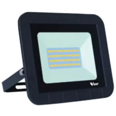 Proiettori Led Vigor Lumy Nero Luce Bianca 30W-2400 Lm