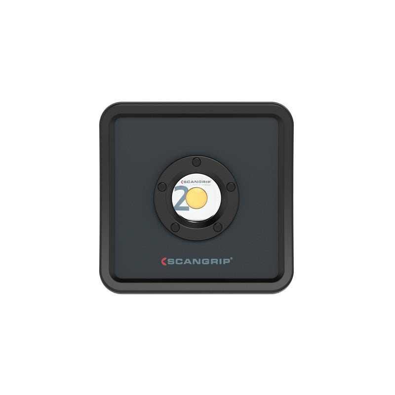 Scangrip - Projecteur nova r rechargeable ultra compact offrant jusqu'à 2000 lumens grâce à la technologie led cob. Jusqu'à 20H d'autonomie, avec