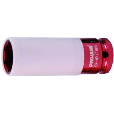 Projahn 1/2 Tiefe Schlag Stecknuss für Alufelgen 21 mm