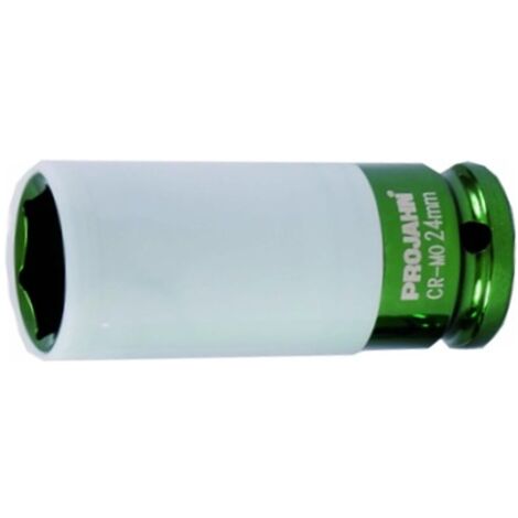 Projahn 1/2 Tiefe Schlag Stecknuss für Alufelgen 24 mm
