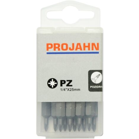 Projahn 1/4 Bit L25 mm Pozidriv Nr. 2 10er Pack