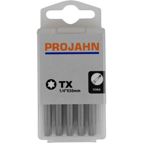 Projahn 1/4 Bit L50 mm TX T15 10er Pack