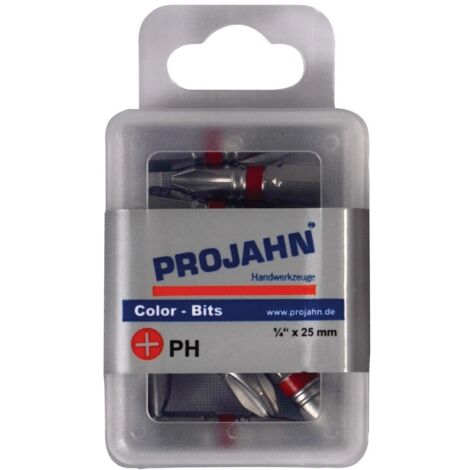 Projahn 1/4 markierter Bit Phillips Nr. 1. 10er Pack L25 mm