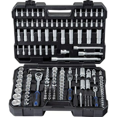 Projahn, 8664, Socket caso Profi mestiere set 182 pezzi 1/4 più 3/8 e 1/2 di pollice