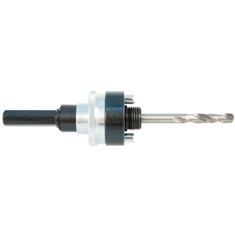 PROJAHN Adapter Quick Lock für Multi Lochsäge 32-210mm, inkl. Zentrierbohrer