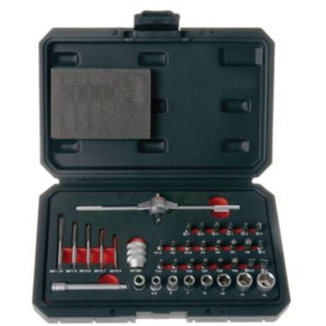 PROJAHN Bit-Box Gewinde Gewindebohrer Bits Adapter 38-tlg. 91014