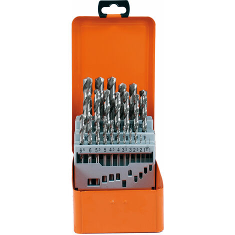 PROJAHN Bohrer-Kassette "ECO", 25 tlg., HSS-G, 1-13/0,5mm, Spiralbohrer kurz