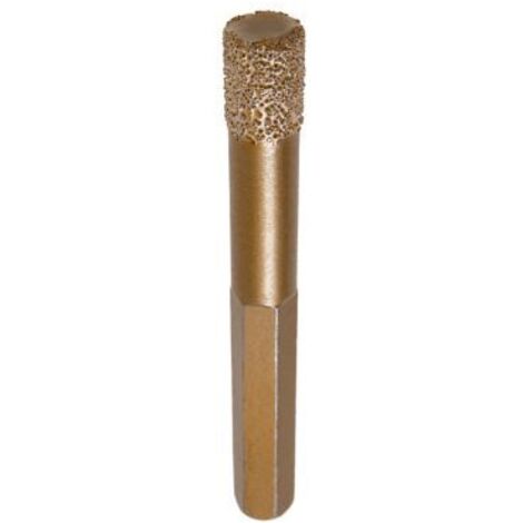Projahn Diamant Trockenbohrer, Ø 14 mm, Wachsfüllung 6-kant Schaft