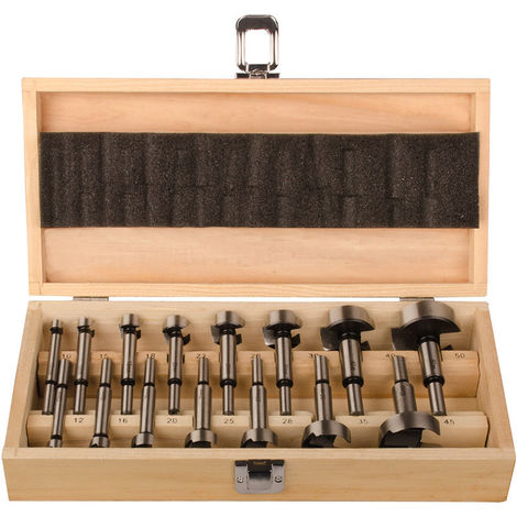 PROJAHN Forstnerbohrer Kassette ECO 15tlg. 10-50 mm