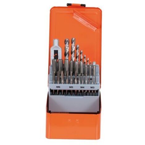 Projahn Gewinde Bohrzeug Satz HSS-G 29-tlg. M3-M12