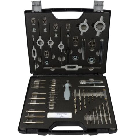 Projahn Gewindeschneider-Set HSS-G 61-tlg. M3-M12 in Kunststoffkoffer