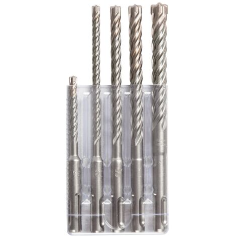 PROJAHN Hammerbohrer Rocket 5, 5-teiliges Set, Ø6-12mm, Länge 110-160mm