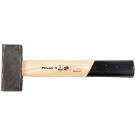 Projahn Handfäustel mit Holzstiel 1.500g