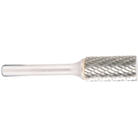 Projahn Hartmetallfräser, Form A Zylinder ohne Stirnverzahnung d1 6.0 mm, Schaftdurchmesser 6.0 mm Schnellfrässchliff für Aluminium