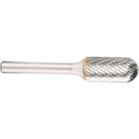 Projahn Hartmetallfräser, Form C Walzenrund / Zylinder Walze d1 3.0 mm, Schaftdurchmesser 3.0 mm Kreuzverzahnung