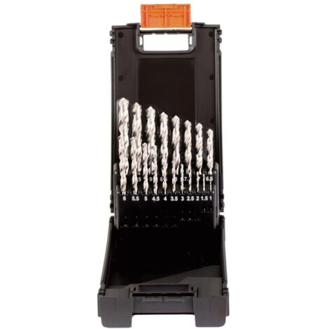 Projahn Kassette Kunststoff HSS-G Turbo 19-tlg.. 1 - 10 mm