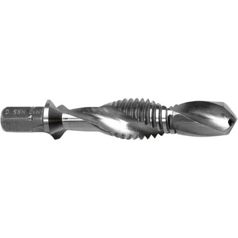 Projahn Kombi Gewindebohrer Bit HSS-G 1/4 6kant M 8