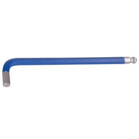 Projahn Kugelkopf-Winkelstiftschlüssel Innen-6Kant lange Ausführung, blau, mit Magnet 17,0 mm