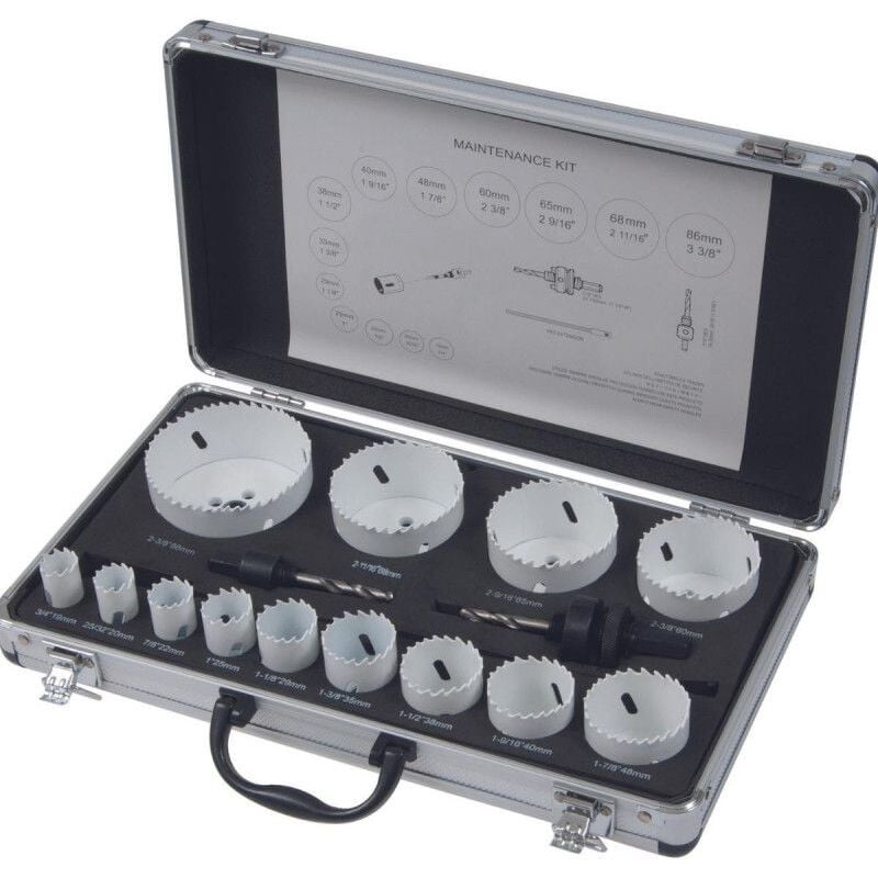 Projahn - Mallette 13 trépans électricien - 16 pièces - 253ELECT13