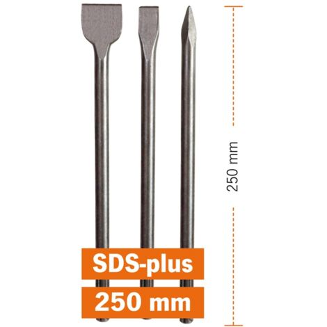 Projahn Meissel-Set 3-tlg.. ECO SDS plus