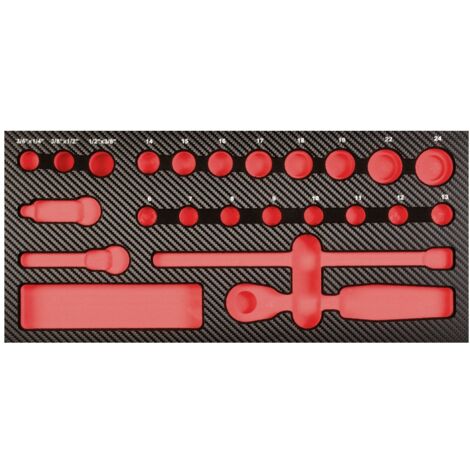 PROJAHN | ProForm Einlage leer f. 3/8' WerkzeugSatz