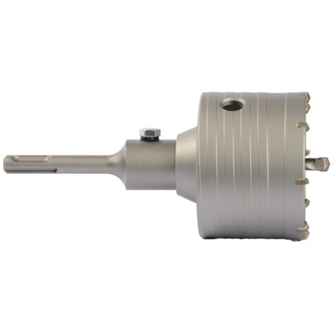 Projahn Schlagbohrkrone 82 mm BASIC SDS-plus Aufnahme + Zentrierbohrer Gewindeaufnahme M22