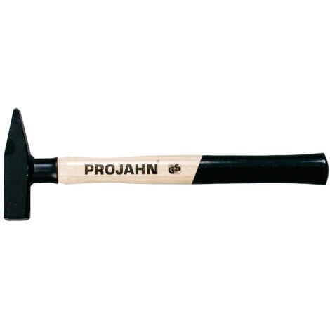 Projahn Schlosserhammer 500g mit Stielschutzhülse aus Kunststoff und Hickory Stiel