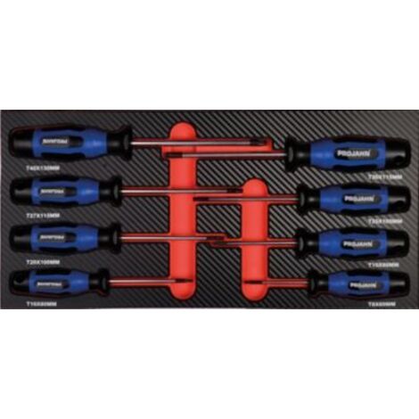 Projahn Schraubendreher Einlage TX 8-tlg.