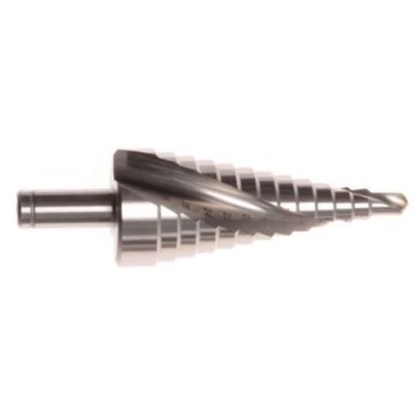 Projahn Stufenbohrer mit Spiralnut HSS-Co Gr.2 6-20 mm