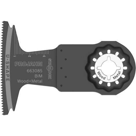Projahn Tauchsägeblatt für Holz &. Metal, BIM, Starlock, 65 mm x 40 mm, 1 VE