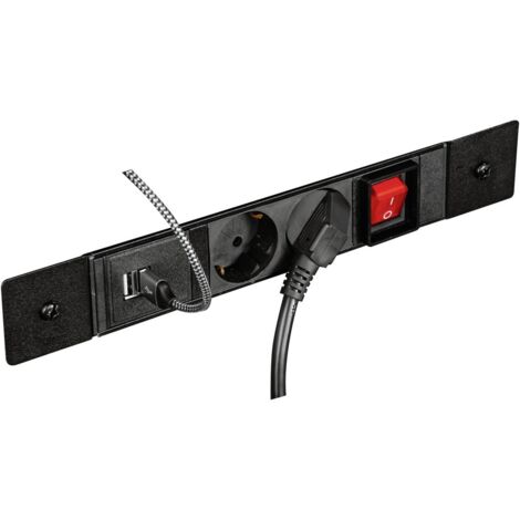 Projahn Zubehör Werkstattwagen UNIVERSE 240V Steckerleiste inkl. 5m Kabel und Kabelhalter
