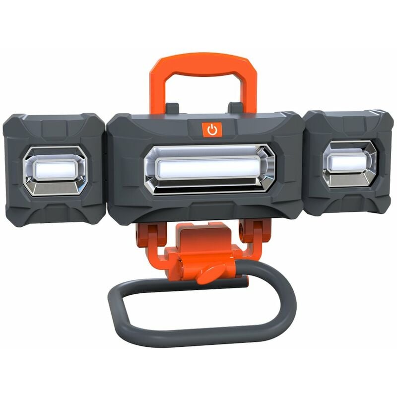 Arlux Lighting - Projecteur de Chantier led 3 Tetes 45W 2100lm