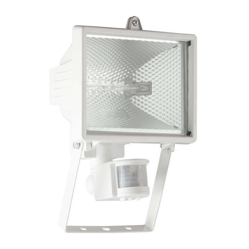 Tanko Applique extérieure - detecteur inclus - coloris blanc - métal/verre R7s 1x400W - Brilliant