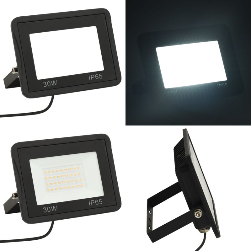 Projecteur à led 30 w Blanc froid - projecteur à led - projecteurs à led - Home & Living - Noir