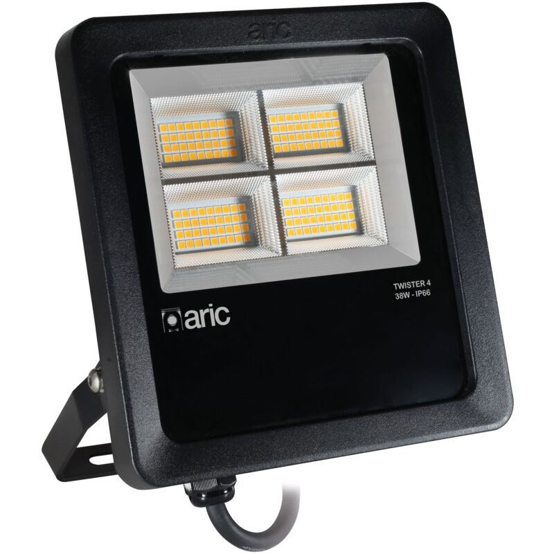 Projecteur à led Aric twister 4 - 38w - 4000k - noir Aric 51680